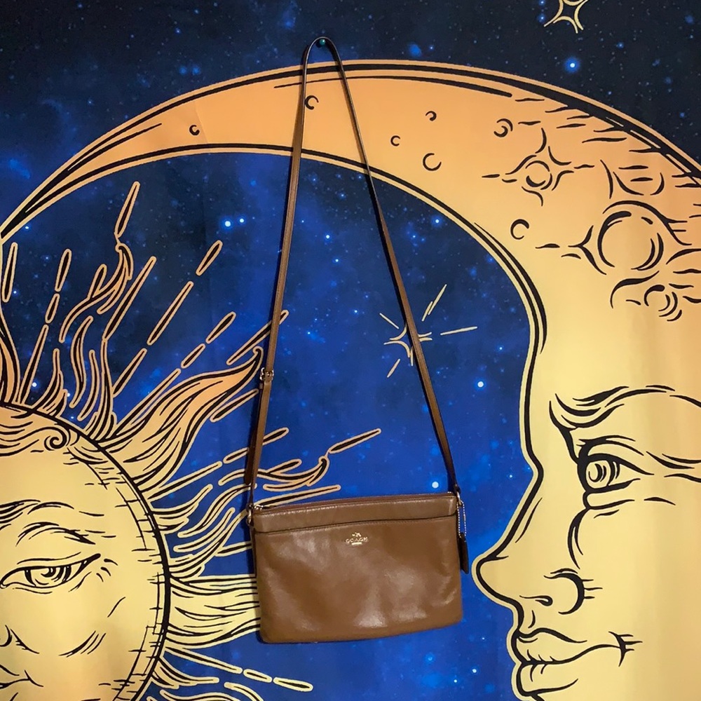 Coach cross body purse